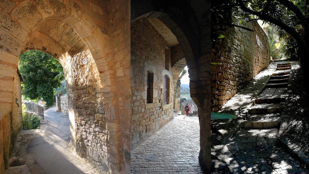 Auberge Des Platanes La Roque-Gageac Ngoại thất bức ảnh